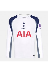 Tottenham Hotspur Fotballdrakt Hjemme Klær 2025-26 Lange ermer